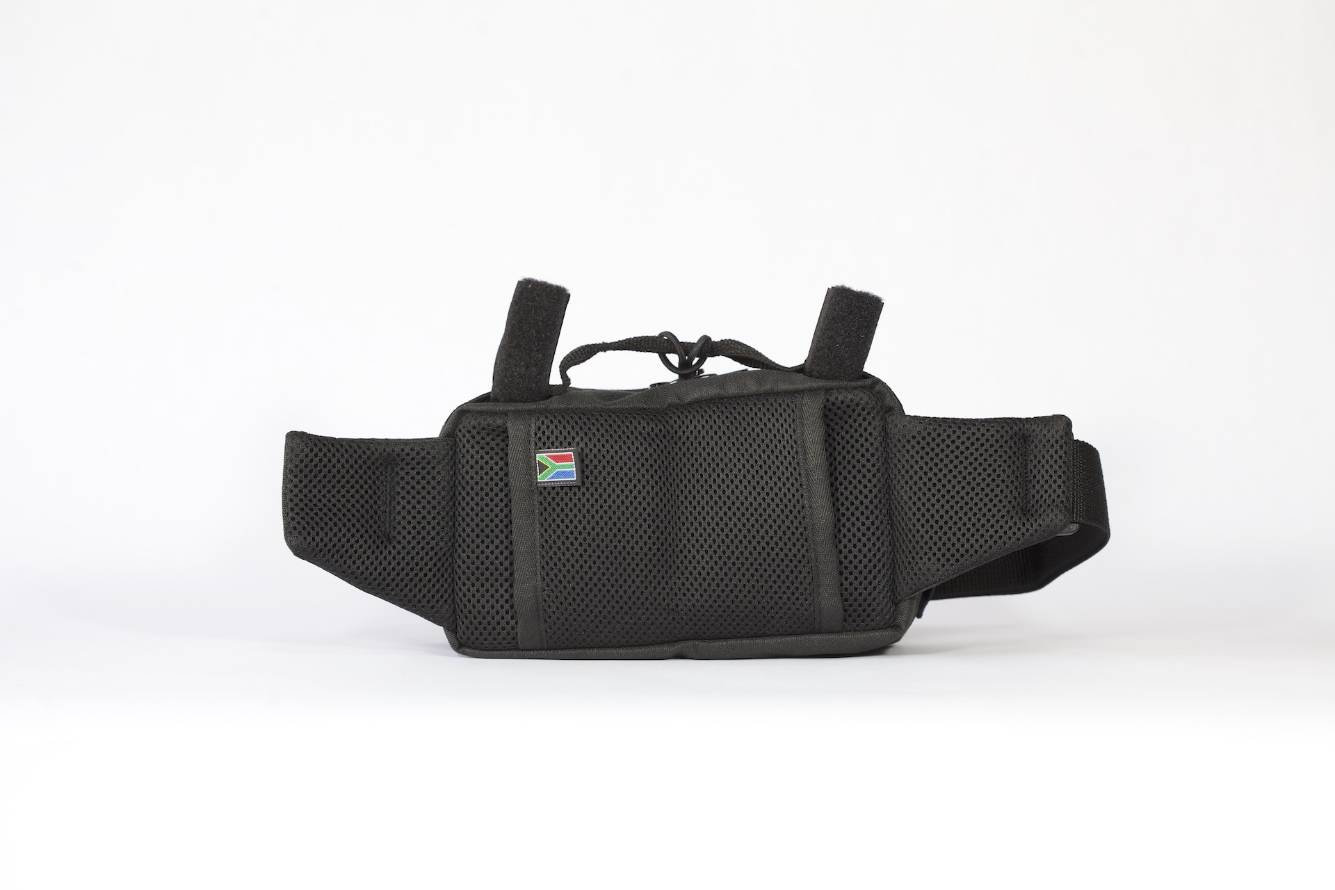 KotaMoonripblackback2023 Backside of a Kota Moon handlebar bag black on white background